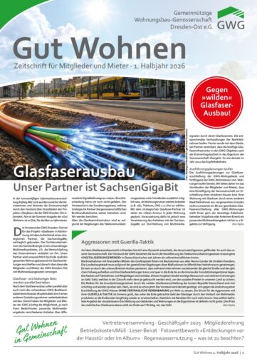 Ausgabe 1. Halbjahr 2026